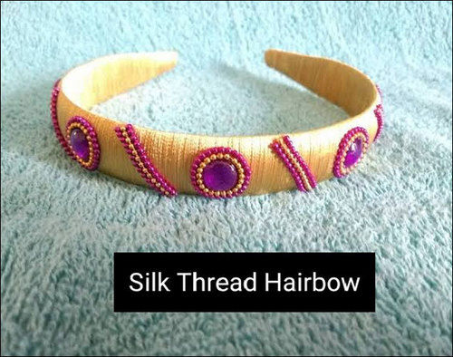 Superior Finish Silk Thread Hairbow