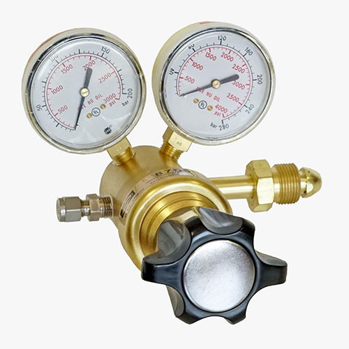 Regulator For Industrial Cylinder Application: Measurement