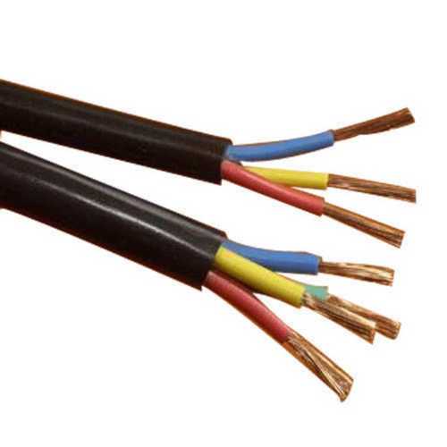 Black Electric Cable 220V Voltage: Low Voltage