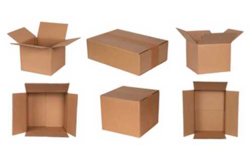 Corrugated Boxes - Multisizes, Plain Paper Design | Lightweight, Weatherproof Packaging Solution for Agriculture