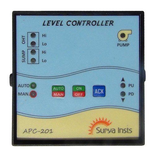 Fully Automatic Apc-201 Level Controller Dimension(L*W*H): 96(H)*96(W)*75(D) Millimeter (Mm)