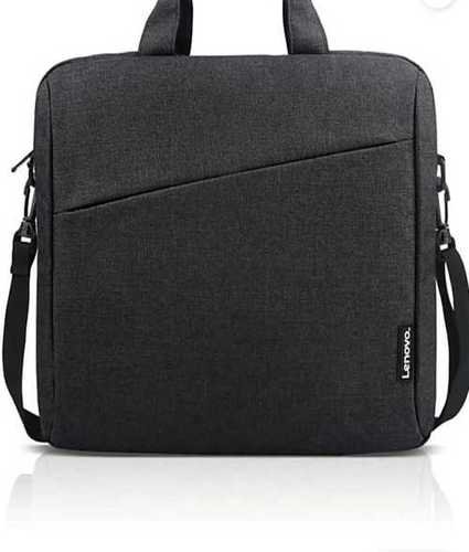 Black Zipper Closure Laptop Bags 