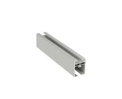 Grey Aluminum Rectangular Section Profile