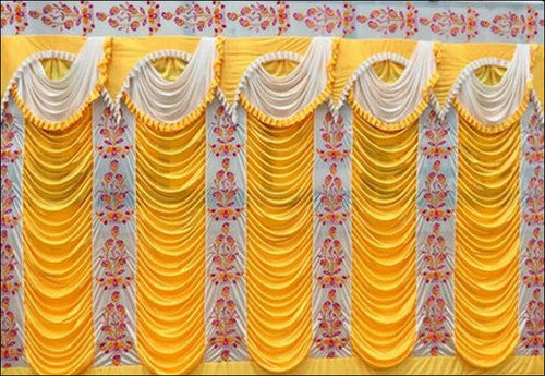 Fine Finish Wedding Curtain