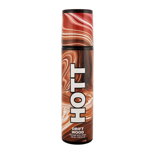 HOTT Drift Wood Perfume Body Spray for Men - 120 ml