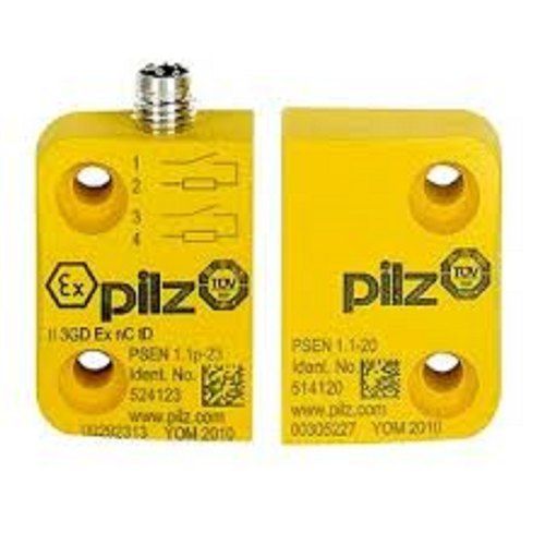 Yellow Pilz Safety Relays And Limit Switch