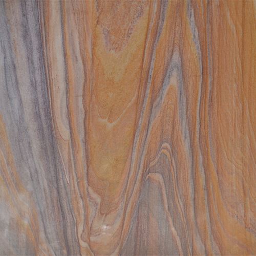 Polished Rainbow Brown Sandstone Slab