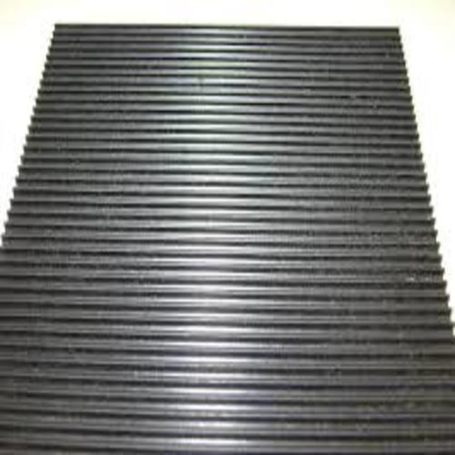 Premium Grade Black Color Corrugated Rubber Sheet