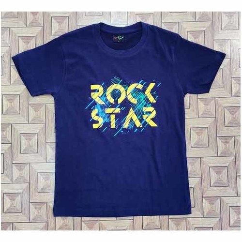 Boys Printed Round Neck T Shirt Age Group: 4-14 Years