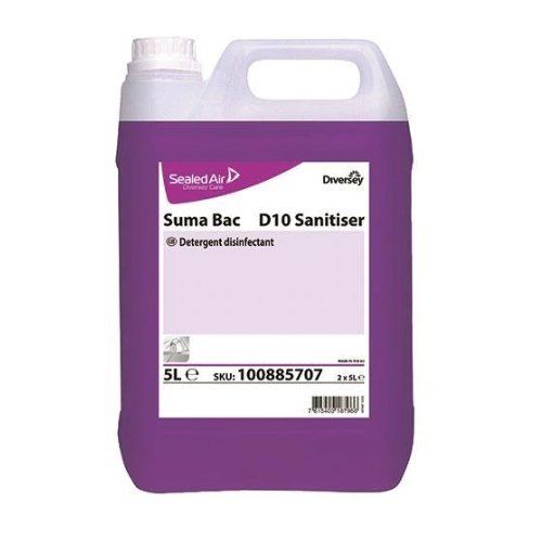 Diversey Suma Bac D10 Sanitizer 5 Litre Age Group: Suitable For All Ages