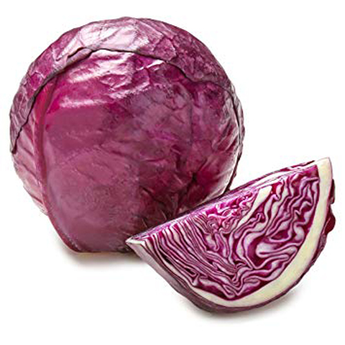 Round Healthy And Natural Organic Fresh Red Cabbage