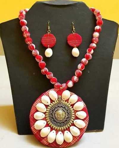 Various Party Wear Hand Made Bead Work Necklace