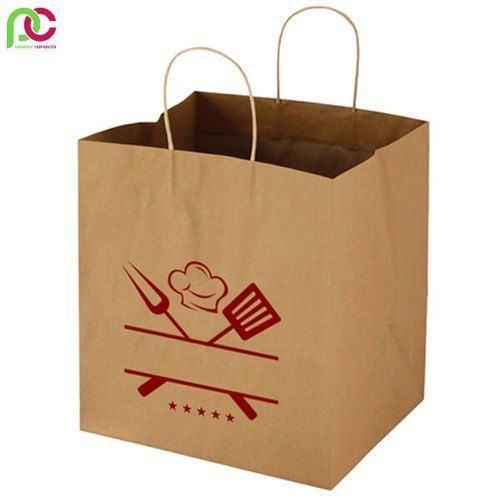 Moisture Proof Printed Paper Shopping Bag