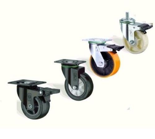 Rubber Pu Caster Trolley Wheel