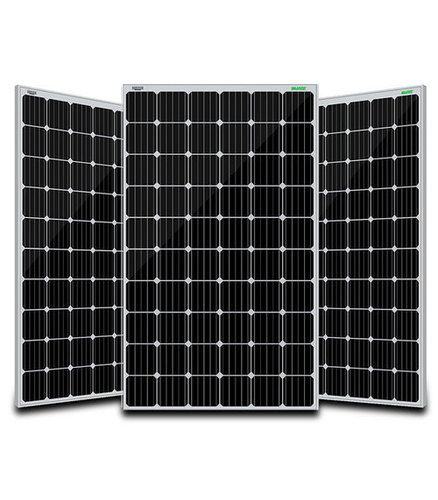 White And Black Waaree Mono Perc Solar Pv Module Arka Series Wsm-380Wp To Wsm-395Wp 72 Cells