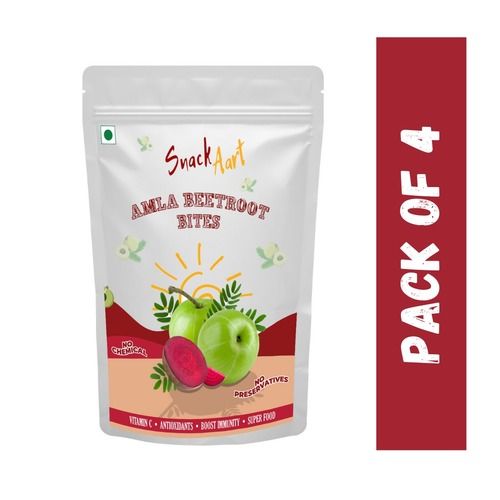 Chatpatta Amla Beetroot Bites (Immunity Boosting, Sundried Amla, Pack Of 4)