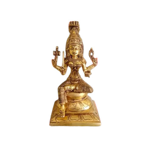 Brass Mariamman Goddess Idol