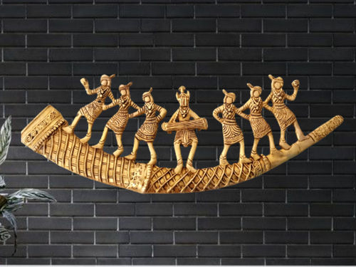 Brass Tribal Wall Hanging