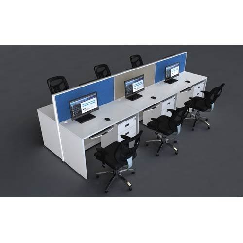 Handmade Office Workstation With 750Mm Height