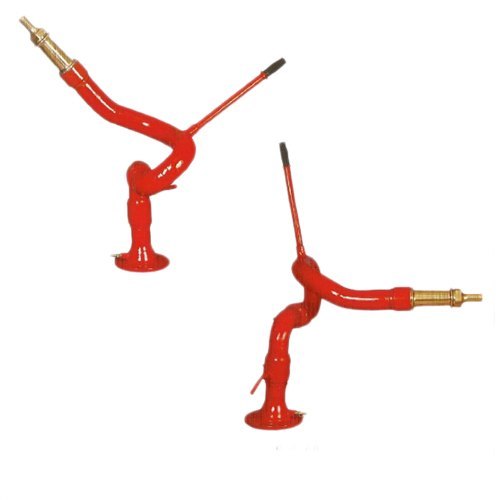 Corrosion Proof Fire Water Monitor - Metal, 1.0 to 1.4 Mpa, Red and Black | Easy to Use, High Strength, Sturdy Design, 300 to 125 Degree Oscillation