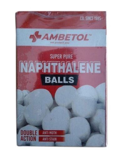 White Round Anti Moth Naphthalene Balls