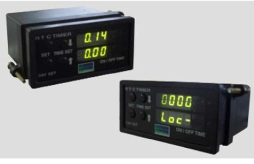 Black 7 Segment Led Display Real Time Clock