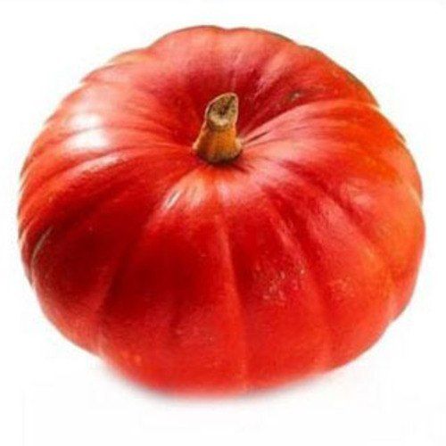 Healthy and Natural Fresh Red Pumpkin