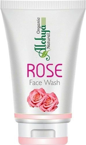 Cosmetic Herbal Rose Gulab Face Wash Gel