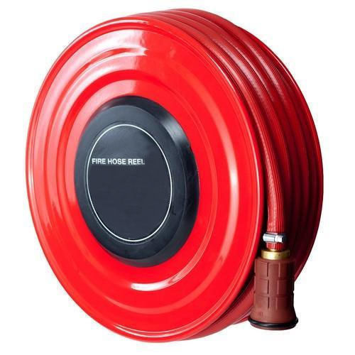 Red Fire Hose Reel Drum Application: Hospital