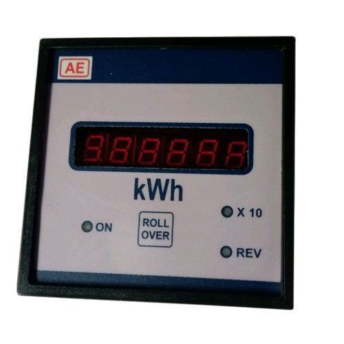 Black Ae Three Phase Digital Meter