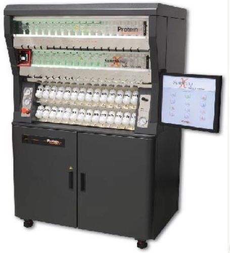 Electric Digital Display Type Automated Protein Synthesizer Equipment Materials: Mild Steel