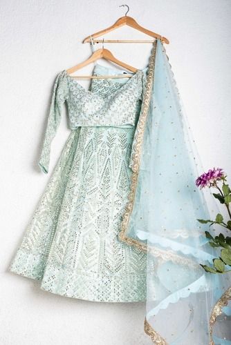 Ladies Net Lehenga Choli