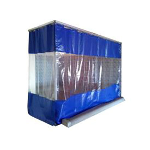 Blue Pvc Soft Wall Curtains For Office Area