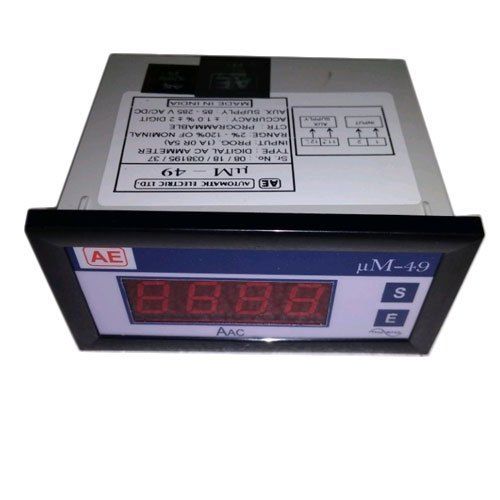 Black Um-49 Single Phase Digital Meter