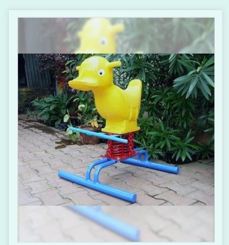 Outdoor Playground Frp Duck Spring Rider