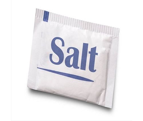 Off White Salt Sachet Use: Hotel