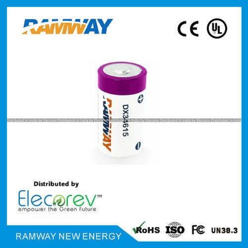 Rechargeable 16600 Mah Lithium Thionyl Chloride Battery