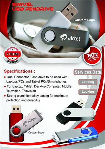 Swivel USB Pen Drive