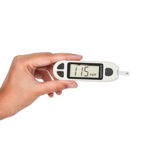 White Blood Glucose Monitor