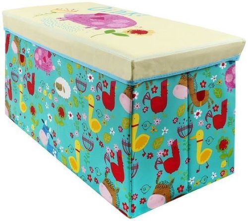 Kids Seating And Storage Stool Box