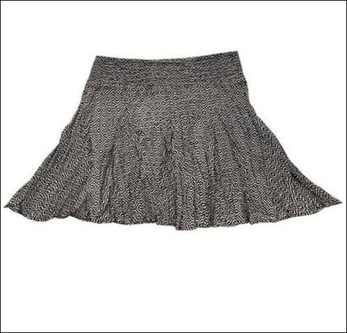 Navy Blue Black And White Printed Kids Skirt at Best Price in Noida ...