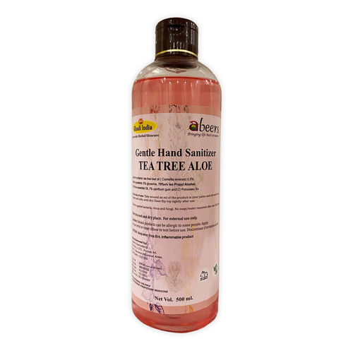 Herbal Hand Sanitizer Tea Tree Aloe 500 Ml Age Group: Men