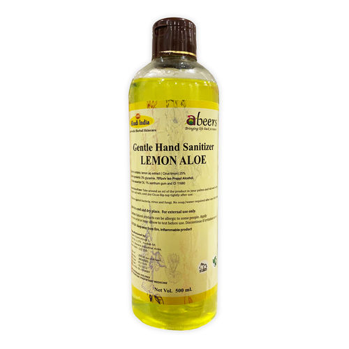 Lemon Aloe Hand Sanitizer 500Ml Age Group: Men