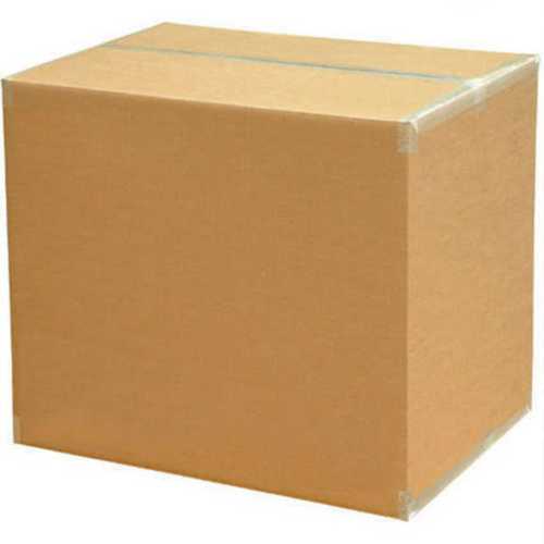 Square Plain Kraft Paper Carton Box