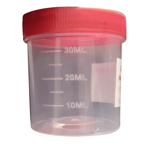 Sterile Container - Durable Medical-Grade Plastic, Suitable for Biological Specimen Collection and Laboratory Analysis