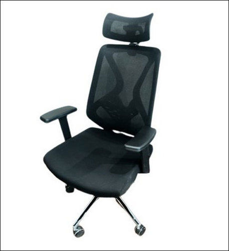 21 Inch Black Office Leather Chair