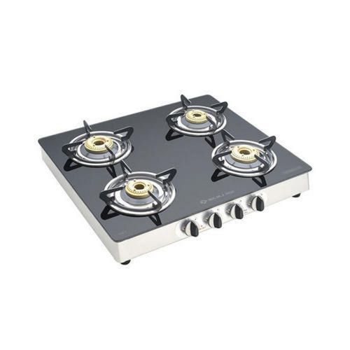 Manual Bajaj Domestic 4 Burner Lpg Gas Stove