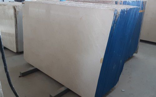 White Bianco Marfil Marble Slab