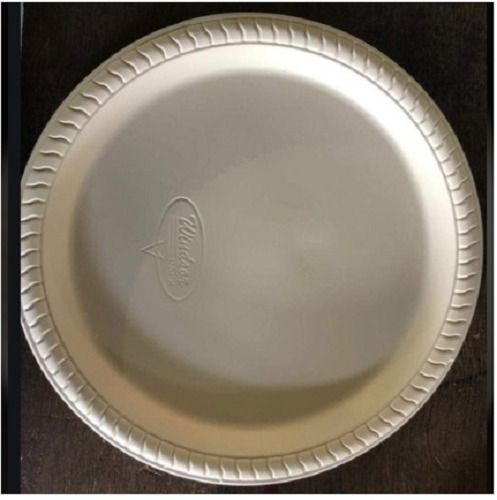Disposable Corn Starch Round Plate