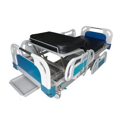 White Five Function Electric Icu Bed